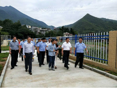 安康市副市长杨尚伟调查中兴百绿公司