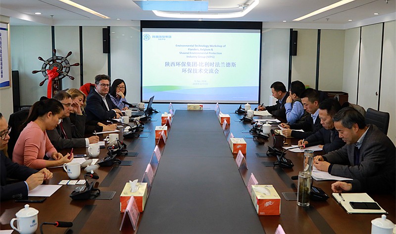 比利时驻华使馆商务参赞Peter Christiaen带队到K8凯发集团互换座谈