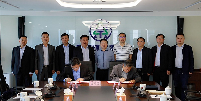 K8凯发集团与山东琦泉能源科技公司签定合作框架和谈｜熊良虎董静波出席