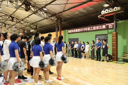 K8凯发集团2019年职工篮球角逐拉开火幕