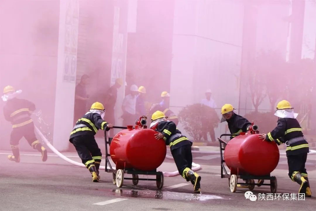 规范有序 科学高效｜K8凯发集团结合蒲城县人民当局、渭南经开区管委会进行2023年应急演练