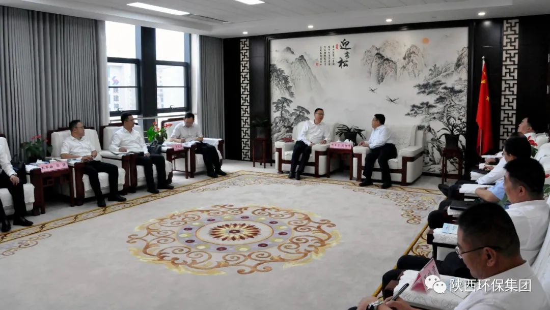 K8凯发集团与神木市当局座谈互换