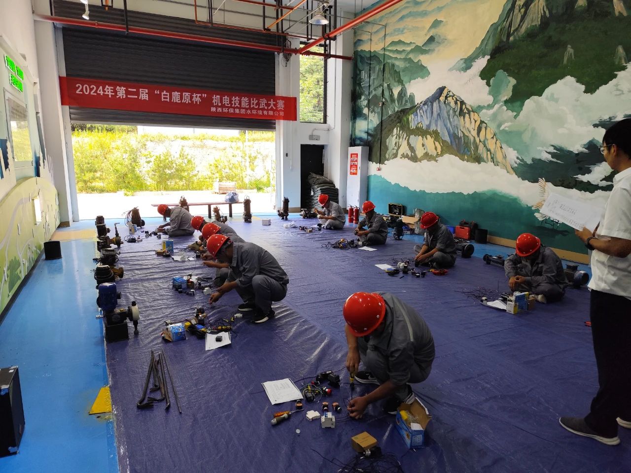 水环境公司：以赛促学提技术