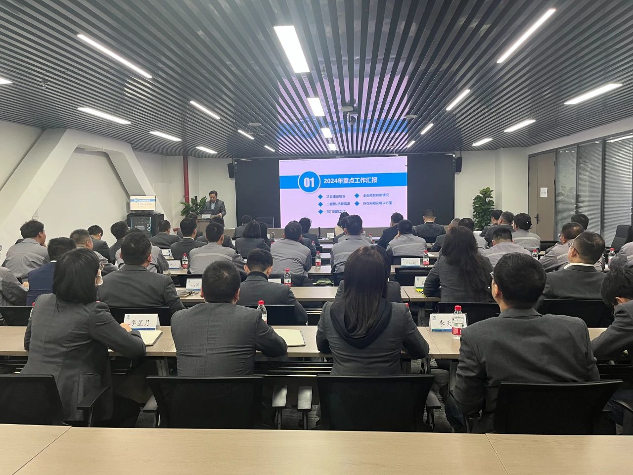 述职评议亮答卷 担任作为启新程｜水环境公司召开2024年度述职评议工作会