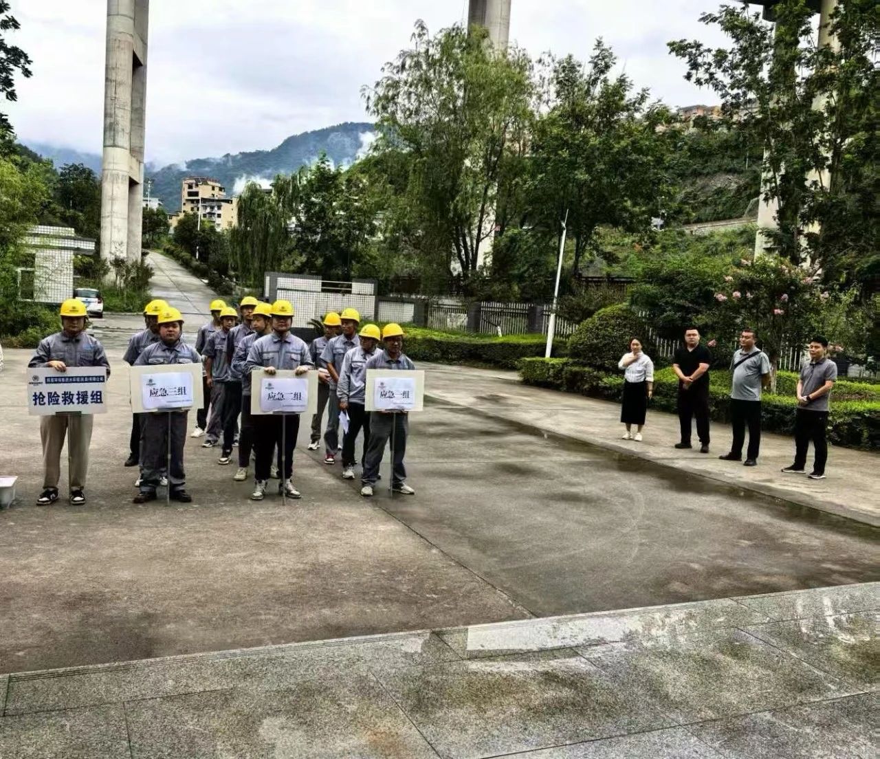 水环境公司权属企业发展“安全出产月”系列活动